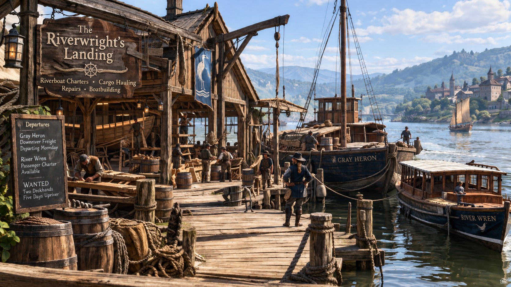 The Riverwright’s Landing