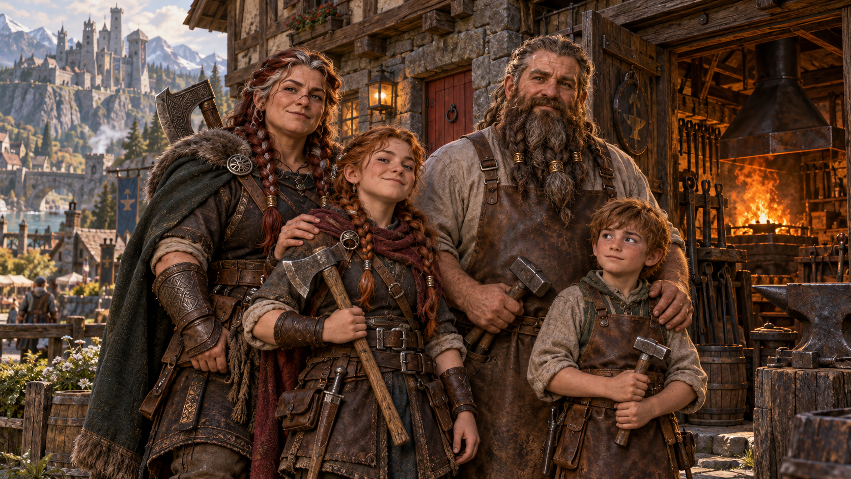 Ironbraid Forge & Family